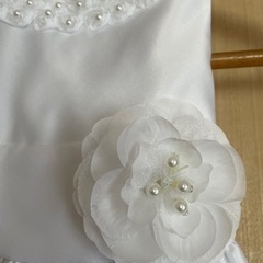 子ども用　ドレス　白の画像