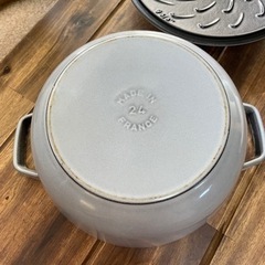 STAUB ストウブ 24cm 鍋 ルースターの画像