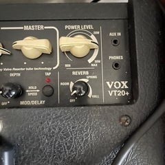 Epiphone SG + Vox amp setの画像