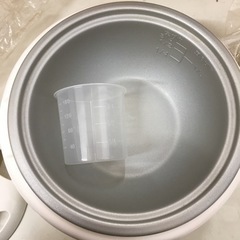 美原店　電気お粥鍋　調理器　RM-523 ホワイトの画像