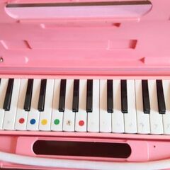 ☆　ピアニカ　ピンク　小さい女の子向きの画像