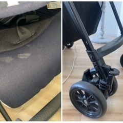 西松屋 ベビーカーショッピングデコット4casネイビースター ⭐️の画像