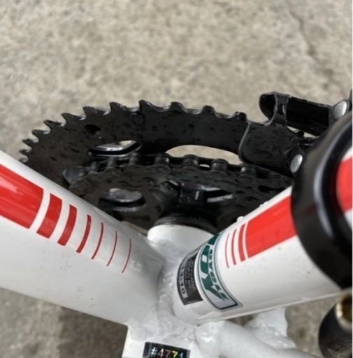 87●PRO GEAR DECADE ロードバイク　2×7段変速 走行確認 サドル破れあり 岐阜発 R4.8/22