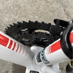 87●PRO GEAR DECADE ロードバイク　2×7段変速 走行確認 サドル破れあり 岐阜発 R4.8/22の画像