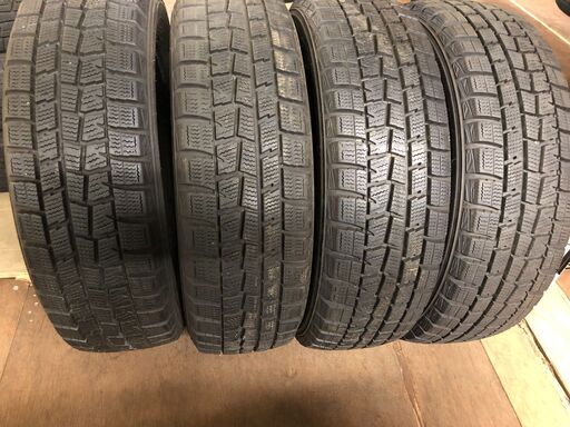 早い者勝ち！中古スタッドレスタイヤ　155/65R13　4本セット　2019年製　ダンロップ　ウインターマックス　WM01