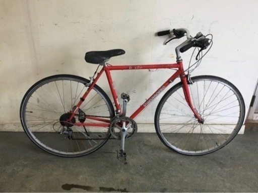 96★岐阜発　16△Panasonic/ADATTO/レトロ自転車/昭和レトロ/700×32C/走行確認/7×2段変速/ギヤ確認/防犯有り/サビ傷有り/現状品　R4.11/10★a