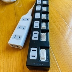 電源タップ、延長コードの画像