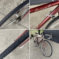 89★岐阜発　△Fuji/フジ△ballad R/ロードバイク/旧車/2×8段変速/走行確認/Fギヤ2速入りません/固着有り/現状品　R4.10/4★の画像