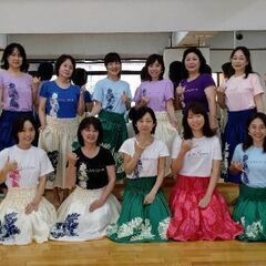 【金山】土曜13:10～優しいフラ◆40～60代◆初心者募集◆振替OK◆3ヶ月で1曲マスター♪素敵な仲間と踊る温かいフラダンス🌺 の画像