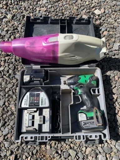 日立インパクト、掃除機