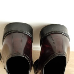 ホーキンス　革靴　ボルドー色　25.5〜26.5cm相当サイズの画像