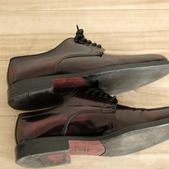 ホーキンス　革靴　ボルドー色　25.5〜26.5cm相当サイズの画像