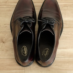 ホーキンス　革靴　ボルドー色　25.5〜26.5cm相当サイズの画像