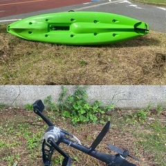 プロペラドライブ　足漕ぎカヤック