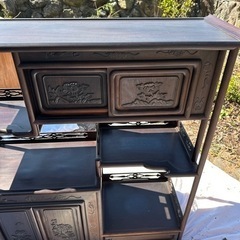 飾り棚　和風　茶箪笥の画像