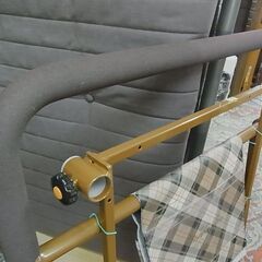 閉店セール中につき、通常特価5,478円より半額の2,739円!　【26】島製作所　ベッド用手すり　ささえ　普通型　ベンリーバッグ付き　ベッドガード　介助　介護用品の画像