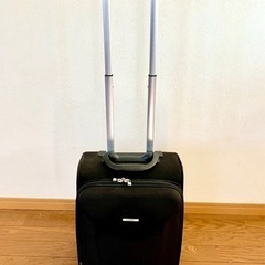 【中古】キャリーバッグ　ブラック　黒　旅行　1〜3日用
