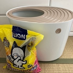 猫用トイレ差し上げます。の画像