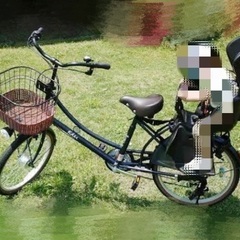 ママチャリ❤︎チャイルドシート付き