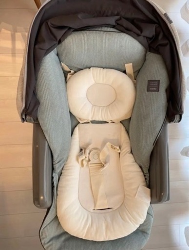 美品　コンビ　ホワイトレーベル　ネムリラ　Bedi Long シェル　EG