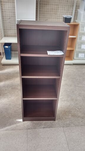 ★ジモティ割あり★  飾り棚 ブラウン H120×D29×W44 クリーニング済み TJ2333