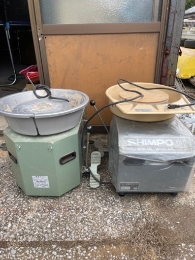 ろくろ　電気ろくろ　シンポ陶芸ろくろ