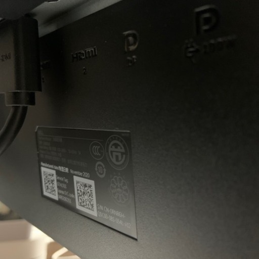 DELL 38型　曲面モニター　交渉中