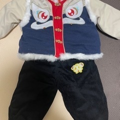 中華風子ども新年服　80-90cm