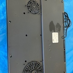 【決まりました】アイリスオーヤマ 【IHクッキングヒーター　２口コンロ】専用台付の画像