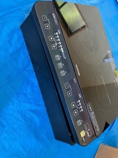 【決まりました】アイリスオーヤマ 【IHクッキングヒーター　２口コンロ】専用台付