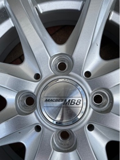 軽自動車　ホイール付きタイヤ4本セット　155/65R14