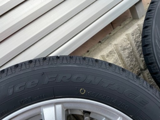軽自動車　ホイール付きタイヤ4本セット　155/65R14