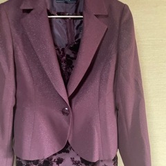 krone美品フォーマルワンピース、ジャケット、スカート3点セット11号の画像