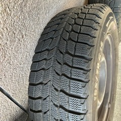 ボルボ240 鉄チン タイヤ スタッドレス スチールホイール