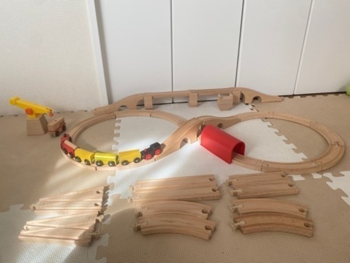 IKEA イケア　木のレール
