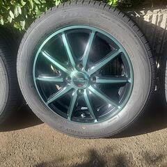 タイヤ、アルミセット(14インチ軽自動車)165/60R14+45の画像