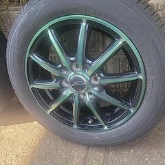 タイヤ、アルミセット(14インチ軽自動車)165/60R14+45の画像