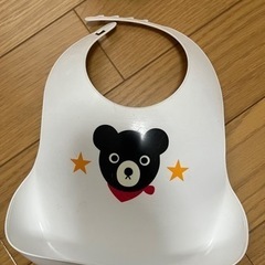 ミキハウスダブルビー　スタイ&シリコンヒブ