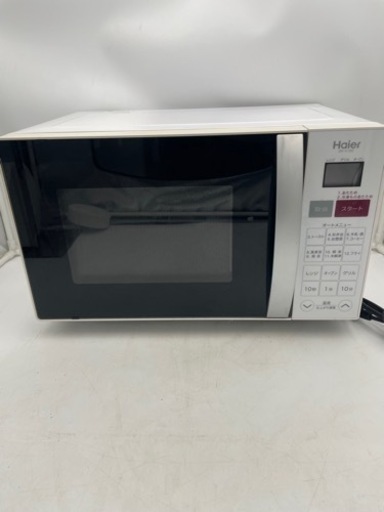【‼️✨美品✨‼️】電子レンジ ハイアールジャパンセールス 16L 18年製 オーブンレンジ ホワイト JM-V16C