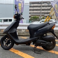 【格安•当日納車可能🔥】スズキ レッツ2 CA1PA ブラック【配送•当日納車可能】の画像