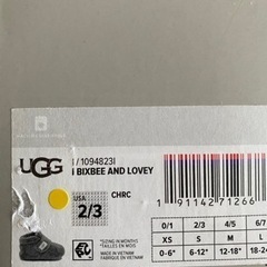 UGGベビーシューズの画像