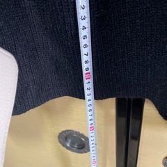 黒ニットフリーサイズの画像