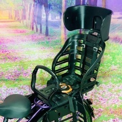 ❶5725子供乗せ電動アシスト自転車YAMAHA 22/26インチ良好バッテリー の画像