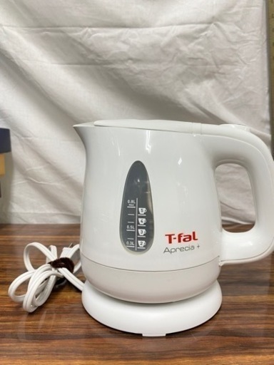 O2310-551 T-fal 電気ケトル　通電確認済み　キズ汚れ有　現状お渡し