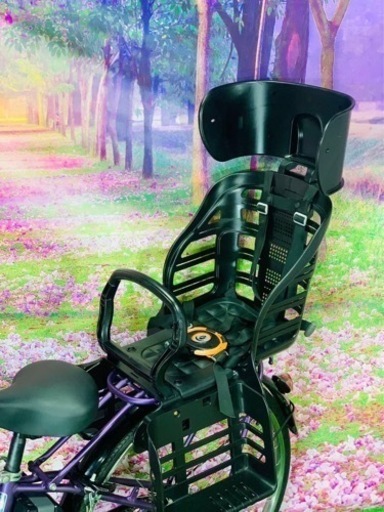 ❹5725子供乗せ電動アシスト自転車YAMAHA 22/26インチ良好バッテリー 