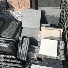 御影石　端材プレート色々の画像