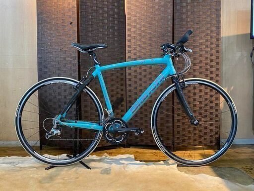 ■BIANCHI CAMALEONTE SPORT ビアンキ カメレオンテスポーツ 2009年 27速 チェレステ アルミフレーム クロスバイク 自転車 札幌発★