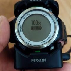 EPSON SF810PB GPS機能搭載ウオッチ WristableGPS …の画像