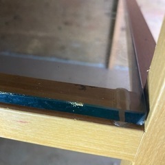 【お渡し決定済み】ガラス3段　特大棚の画像