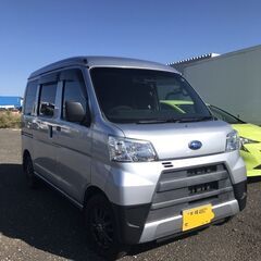 低走行　　スバル　サンバーバン　　　４WD　　車検有